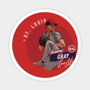 Sonny Gray St. Louis Dots Magnet